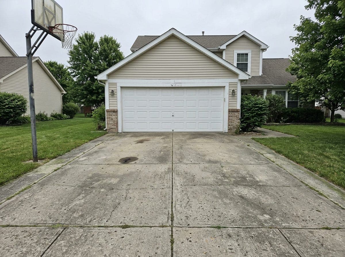 Driveway — Before